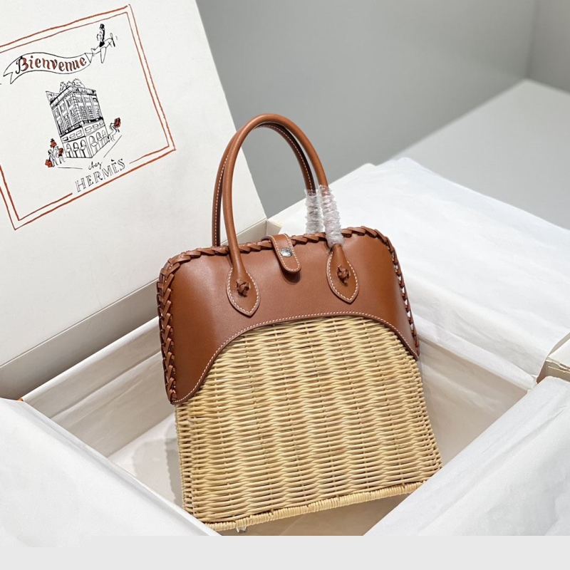 H**mes top handle bags
